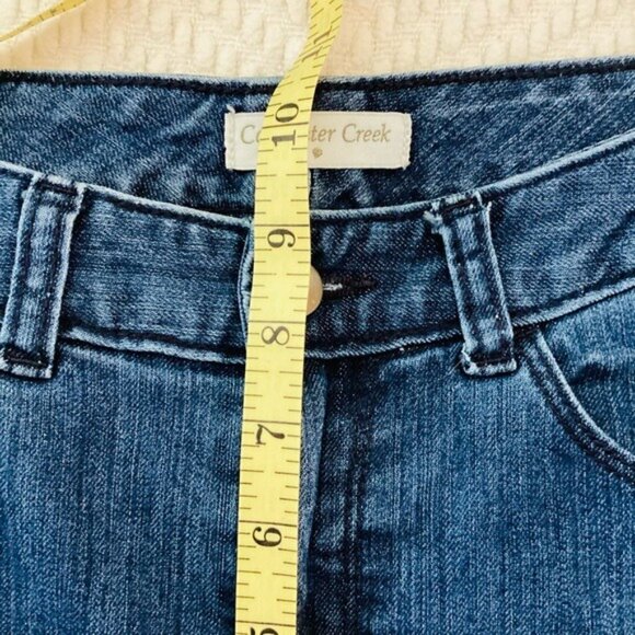 Coldwater Creek Straight Leg Medium Wash Jeans Size 4 - Picture 6 of 9
